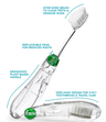 TOUR Travel Brush  RADIUS Emerald Green  
