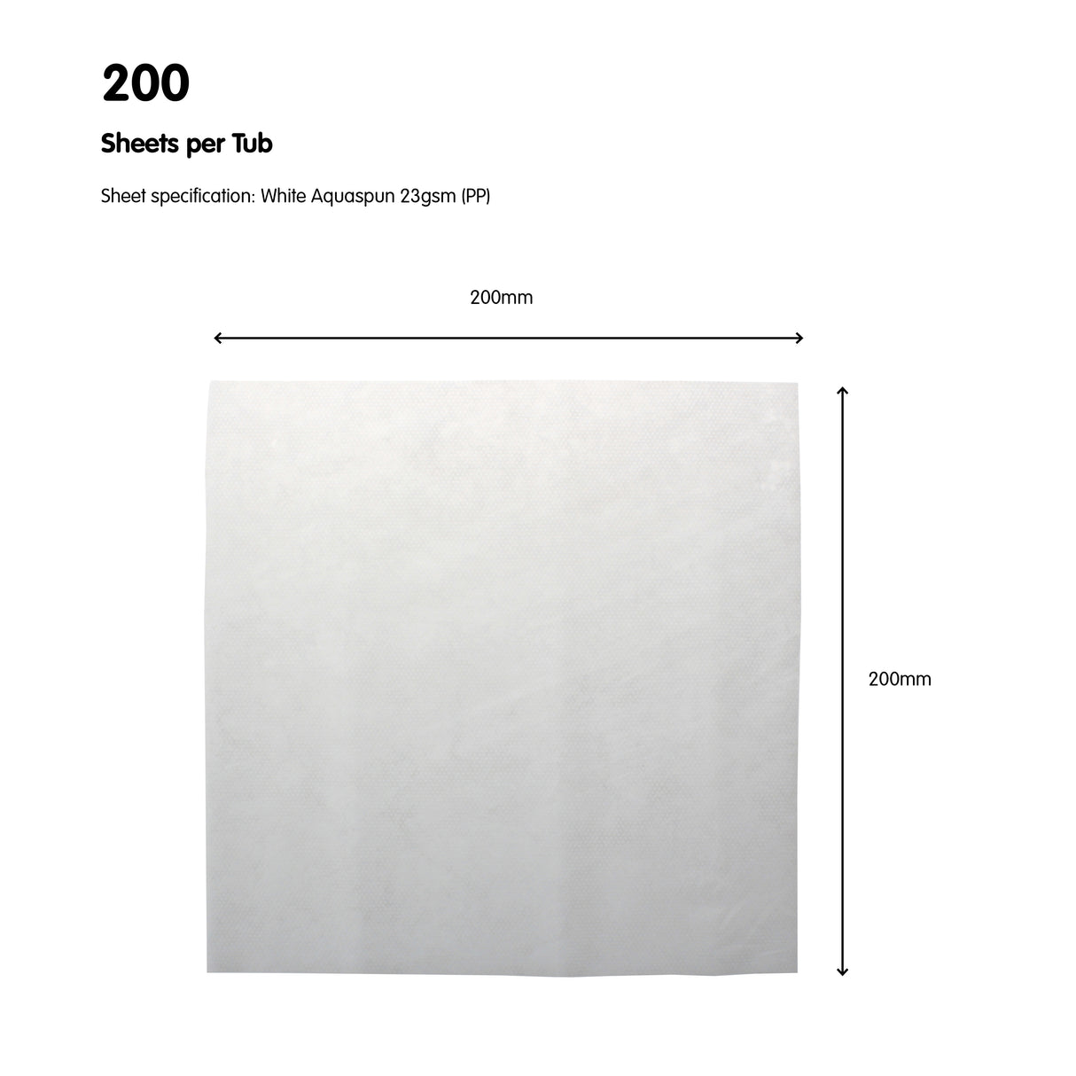 Alcohol Disinfectant Wipes (200 Sheet Tub) Clinical Wipes Ana Wiz   
