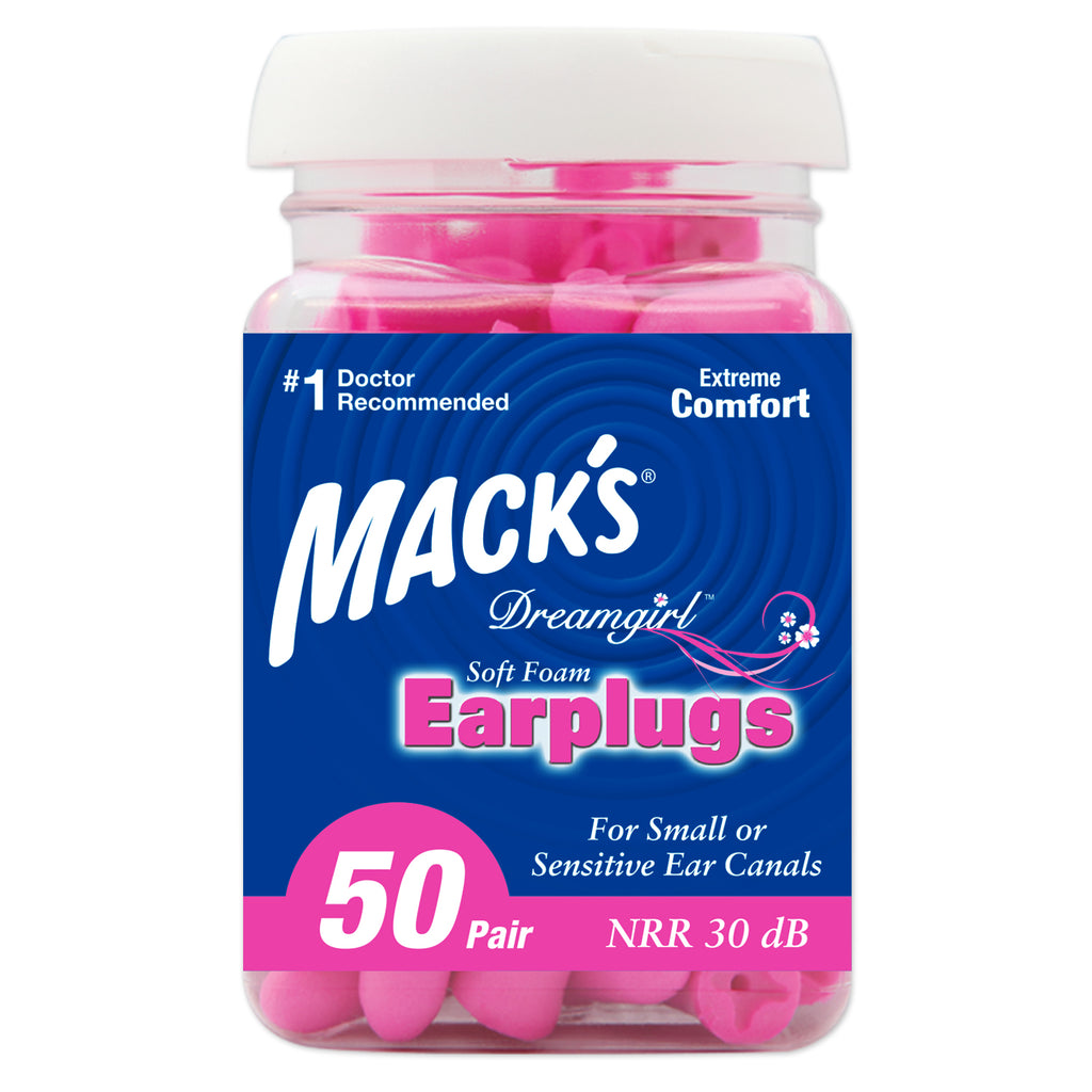 Mack's - Dreamgirl Soft Foam Earplugs Earplugs Mack's 50 Pairs  