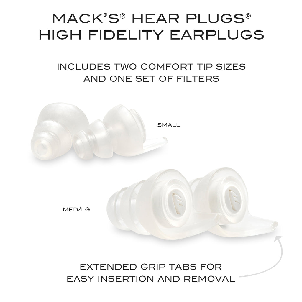 Mack's - Hear Plugs High Fidelity Ear Plugs Earplugs Mack's   