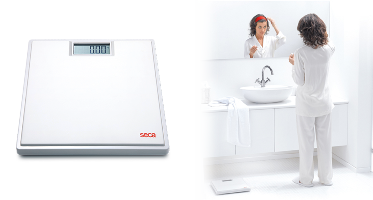 Seca 803 - Digital flat scale with high-quality two-component rubber surface Medical Scales SECA   