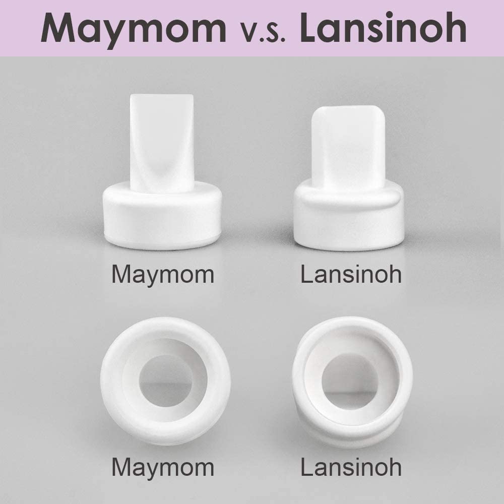 Maymom Pump Valve for Lansinoh Pumps; Duckbills to Replace Lansinoh Pump Valves; Retail Packaging Factory Sealed. 4pc/pk Breast Pump Accessories Maymom   
