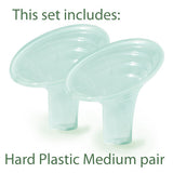 Angled Breast Pump Flanges - Set of 3 - Large (M, L & XL)  Pumpin' Pal   